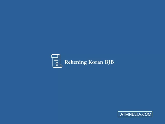 rekening koran BJB