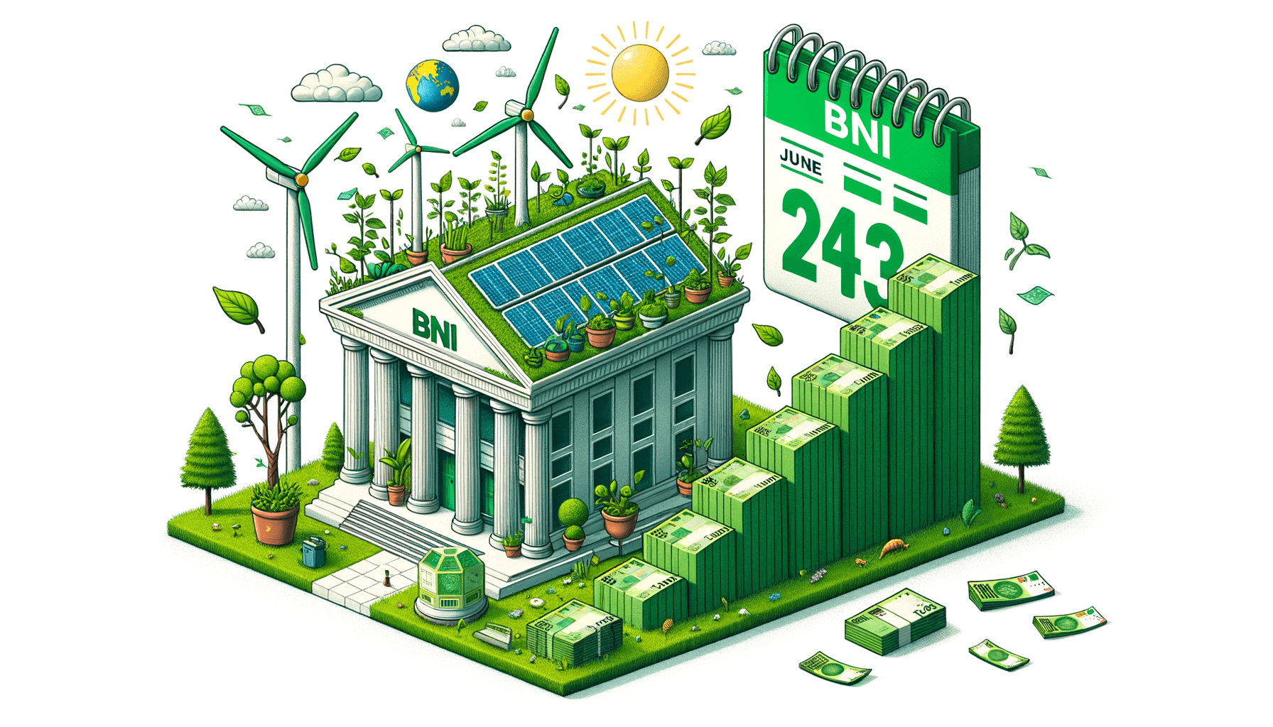 BNI Pembiayaan Hijau Rp74 Triliun