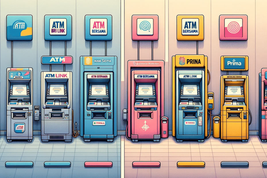 Eksplorasi Perbedaan Layanan ATM BRI Link, ATM Bersama, dan Prima