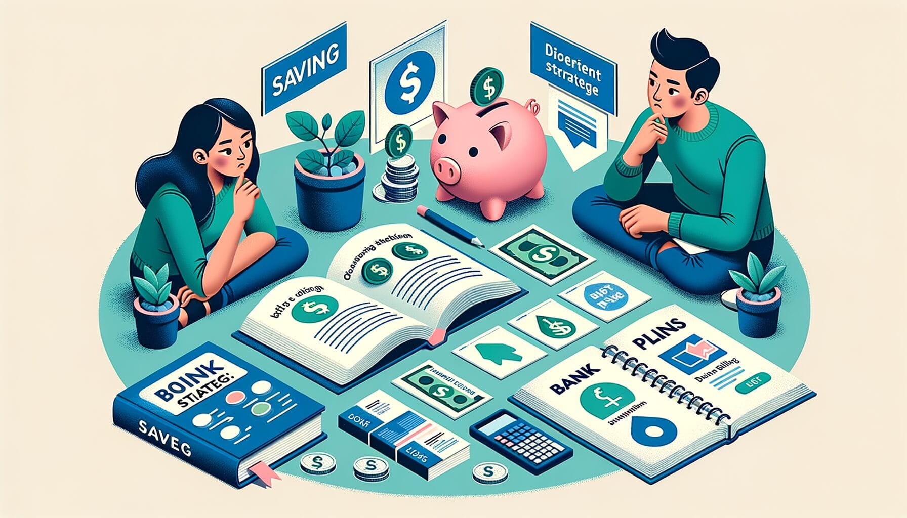Ilustrasi strategi memilih tabungan terbaik sesuai keperluan