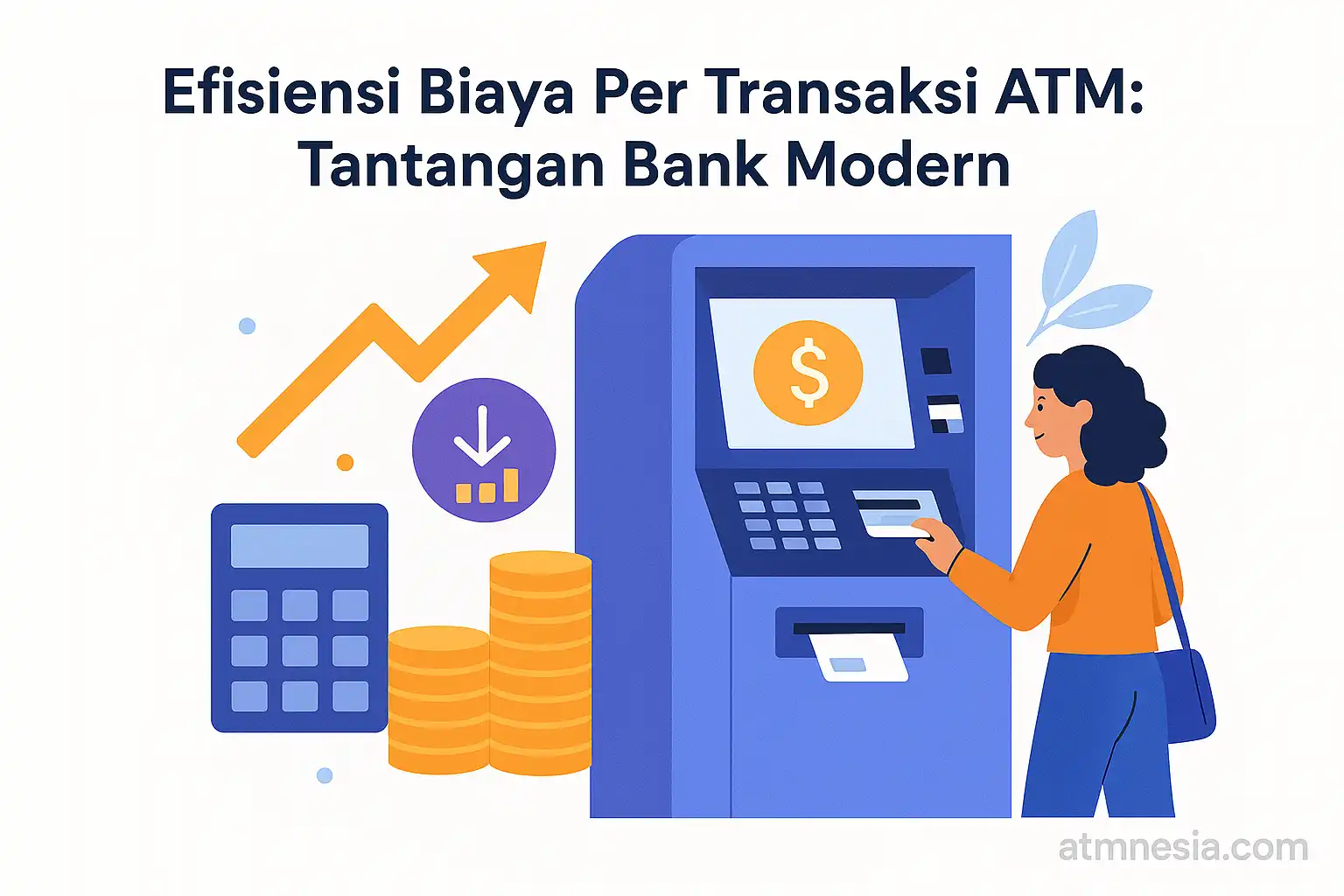 Efisiensi Biaya Per Transaksi ATM: Tantangan Bank Modern