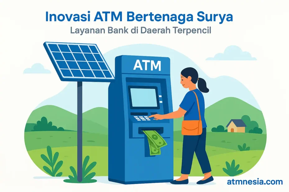 Inovasi ATM Bertenaga Surya: Layanan Bank di Daerah terpencil