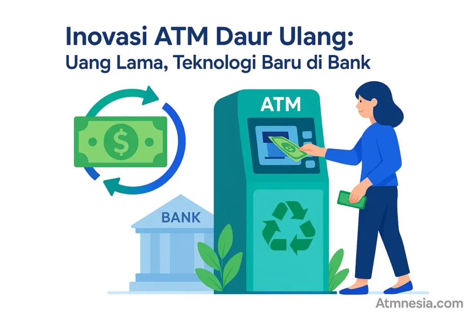 Inovasi ATM Daur Ulang: Uang Lama, Teknologi Baru di Bank