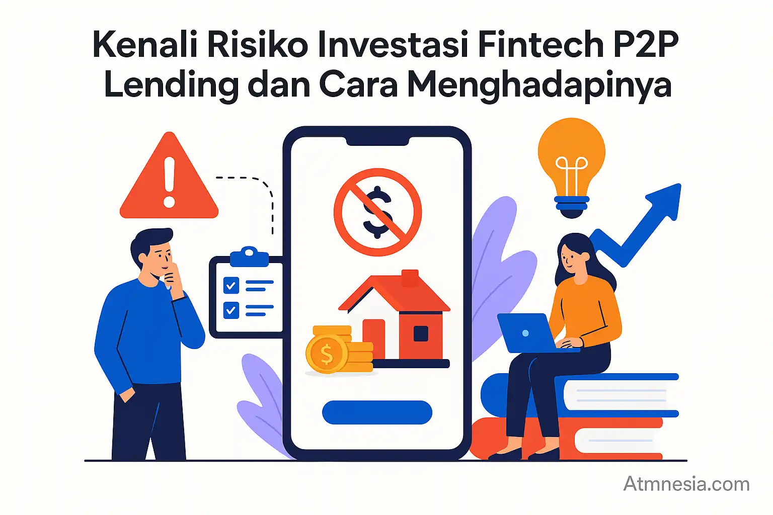 Kenali Risiko Investasi Fintech P2P Lending dan Cara Menghadapinya