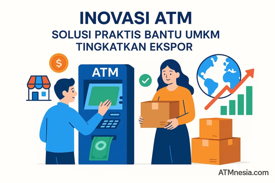 Inovasi ATM: Solusi Praktis Bantu UMKM Tingkatkan Ekspor