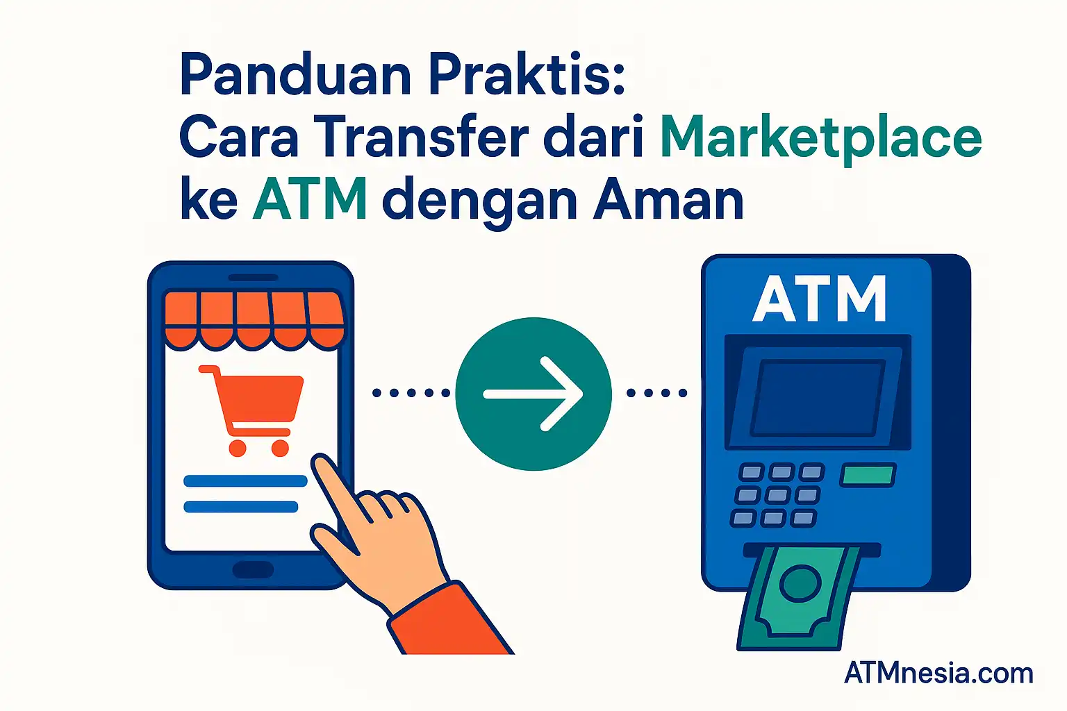 Panduan Praktis Transfer dari Marketplace ke ATM dengan Aman