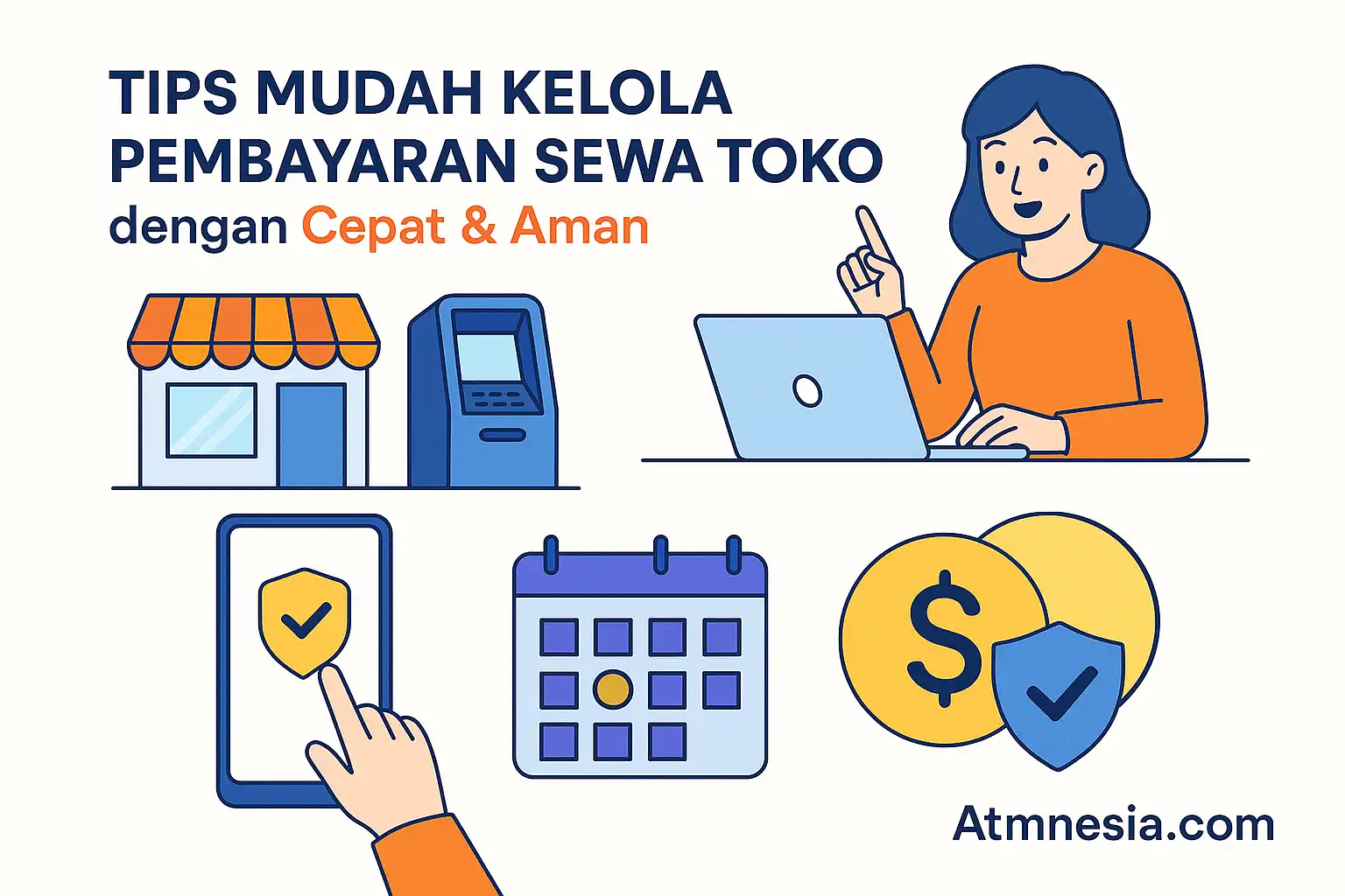 Tips Mudah Kelola Pembayaran Sewa Toko ATM dengan Cepat dan Aman