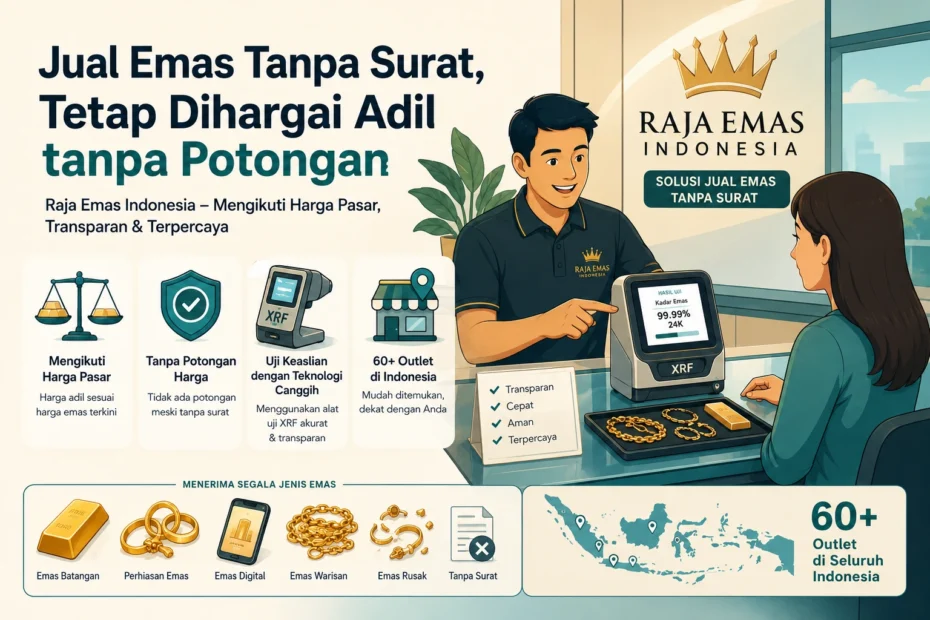Raja Emas - jual emas tanpa surat
